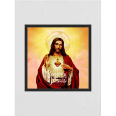 Quadro religioso 115 - Sagrado Coração de Jesus 