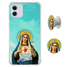 Kit Capinha com Pop-selfie - Religião 116 - Imaculado Coração de Maria