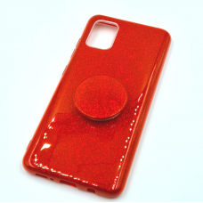 Kit Capinha com Pop-Selfie Glitter Vermelha